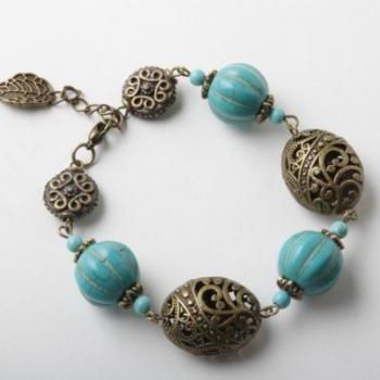 Bracelet -turquoise And An..